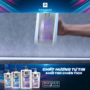 Tắm Gội 2in1 Romano Gen Z 610g Hương Sea Breeze/ Forest Cedar – Sạch Da Thơm Lâu