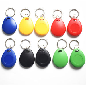10Ps 125Khz RFID EM ID T5577 Keyfobs Card Duplicator Badge Copy Rewritable Writable Duplicate Proximity Token Access Duplicate
