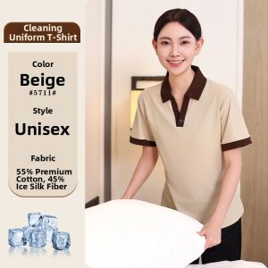 Summer Customizable Logo Work Shirt