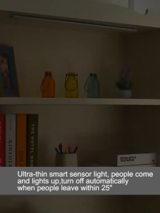 TurTle 3 Colors Motion Sensor Led Night Light/USB Wardrobe Lamp/Powered Stick On Bathroom Stair Wall