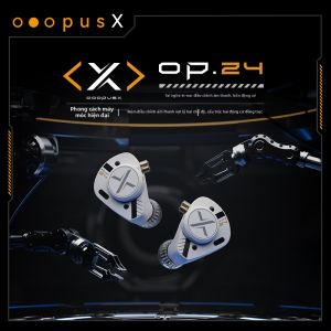 Tai Nghe HIFI Có Dây In-Ear 2 Cuộn 4 Sắt 6 Driver