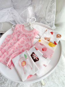 Summer Cotton Sleeveless Tank Top for Baby Girls
