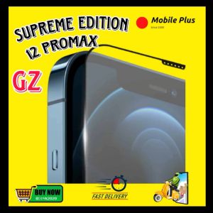 พร้อมส่ง GZ ฟิล์มกระจกนิรภัย สำหรับ iPhone 12 ProMax มาพร้อมกับเทคโนโลยีการป้องที่ดีที่สุด