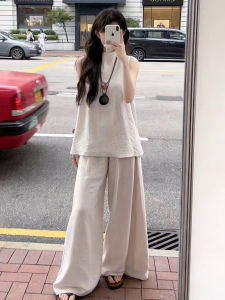 SUSIEYUAN | Bộ Đầm Mùa Hè Phong Cách Zen Trung Quốc Elegance