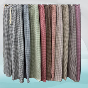 กางเกงขายาวทรงตรงลำลองสำหรับผู้หญิง กางเกงขายาวทรงหลวมสบายๆ สำหรับใส่อยู่บ้าน กางเกงขายาวทรงหลวมสไตล์ใหม่ฤดูใบไม้ร่วง/ฤดูหนาว