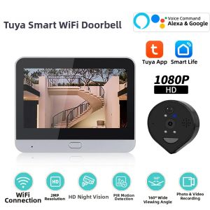 MEILUNMEIHUAN | Smart Wireless Video Doorbell HD Night Vision Two-way Intercom