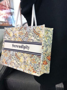 กระเป๋าผ้าใบแบบสะพายไหล่ข้างเดียวสำหรับผู้หญิง ความจุขนาดใหญ่ กระเป๋าใส่หนังสือ กระเป๋าใส่ของทำงาน กระเป๋าผ้าใบแบบมีซิปสำหรับผู้หญิง