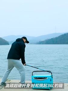 woding | Lightweight & Sturdy Fishing Landing Net Pole Extensible