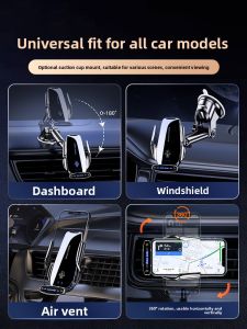 MONLEYTA | Wireless Charging Navigation Support Phone Mount