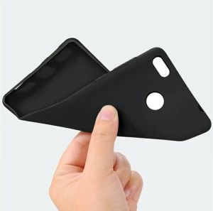 Casing Anti crack SOFTCASE PRO CAMERA For Infinix Smart 7 (Black Matte)