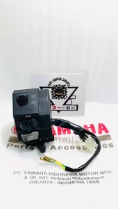 SAKLAR SAKELAR HOLDER KIRI SET YAMAHA VEGA R NEW TAHUN 2006 2007 2008 MURAH BARU ORIGINAL ASLI YAMAHA DIJAMIN 100%