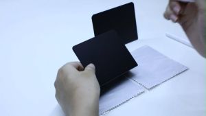 10 pcs Mini Chalkboard Signs L-Shaped Small Buffet Tags Plastic Food Label for Party- Wedding - Bakery Easy to Write and Wipe Out.