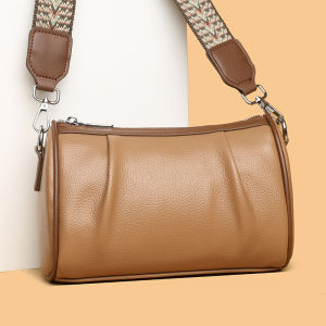 กระเป๋าคาดข้างหนังแท้สำหรับผู้หญิง กระเป๋าทรงกลมขนาดเล็ก กระเป๋าสะพายข้างหนังแท้ กระเป๋าสะพายไหล่ข้างเดียว กระเป๋าสะพายไหล่ กระเป๋าสะพายข้าง กระเป๋าสะพายข้าง