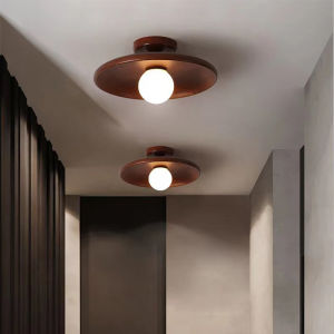 Wood Ceiling Light Japanese Style LED Ceiling Lamp Indoor Lighting Room Decor For Living Room Bedroom corridor Light Fixture