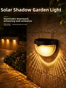 Solar Powered Outdoor Wall Lamp