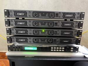 Đẩy công suất 2 kênh NA2650s công suất 650w/kênh ( bảo hành 12 tháng )