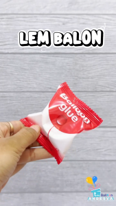 Lem Balon / Perekat Balon / Ballon Glue / lem dekorasi balon bentuk jel / double tape balon