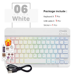 Multilingual Mini Keyboard Mouse For Xiaomi iPad Samsung iOS Android Windows Tablet Phone PC Bluetooth Wireless Keyboard Spanish
