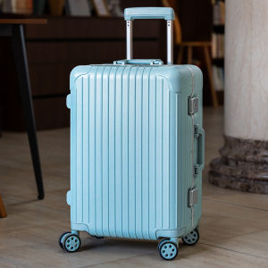 MANLVSHI | Cabin Luggage Aluminum Frame Trolley Case