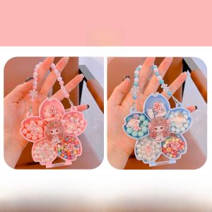 Childrens DIY Beading Materials Scattered Beads Necklace Sanrio Bracelet Educational Toys Parent-Child Jewelry Accessories