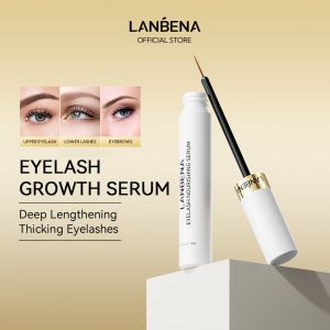 LANBENA Eyelash Growth Serum Longer Lashes Enhancer Eye Care Longer Thicker Serum Treatment Eyelashes Growth Essence 4.5 ml