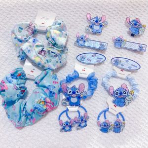 ชุดที่คาดผมเด็กผู้หญิงลายดิสนีย์สติทช์สุดฮิตปี 2025 ชุด 7 ชิ้น ยางรัดผม กิ๊บติดผม ของขวัญน่ารักสำหรับเด็กผู้หญิง