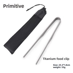 The Primitive | Luxury Folding Titanium Tableware For Barbecue