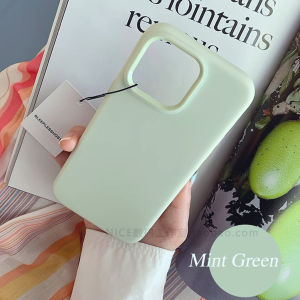 Naisman Wave Green Durable Liquid Silicone Phone Case for Huawei Mate60 pro Full Edge Protection Dirt Resistant Simple Design