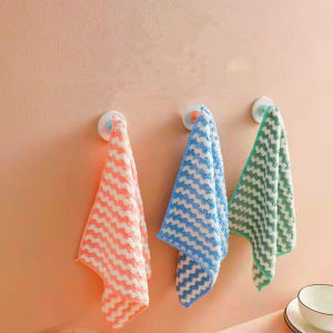 OMK ผ้าขนหนูจานผ้าสักหลาดขนาด25ซม. * 25ซม. ผ้าเช็ดตัวคอตตอนผ้าเช็ดตัวผ้าฝ้ายสำหรับทารกผ้าฝ้ายขนาดเล็กผ้าขนหนูล้างรถทำความสะอาดบ้านผ้าขนหนูล้างรถล้างจานสำหรับห้องครัวผ้าขนหนูล้างรถห้องครัวผ้านอนวูฟเวนผ้าเช็ดจานผ้าขนหนูล้างรถน้ำมัน