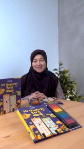 ⚡ READY STOCK ⚡MOMMYHANA MY FINGERPRINT BOOK | BUKU KANAK KANAK | THUMBPRINT | KIDS TOYS
