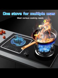 ✨✨EDWARD Electric Stove Induction Cooker + Gas Stove Hob Cooker Kitchen Embedded / Tabletop Dapur Viral Gas Stove 气电炉