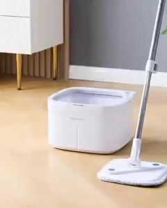 Self Wash Spin Mop 360° rotation Clean and Dirty Water Separation Flat Mop With turbine flushing function with Bucket#TB010
