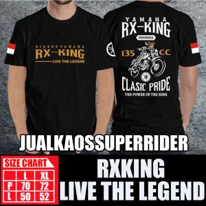 BAJU KAOS DISTRO RXKING LIVE THE LEGEND