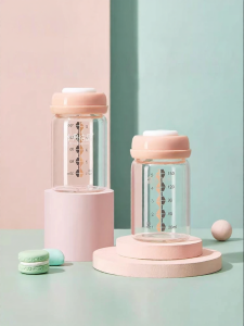 SHI YUE JIE JING | Multi-purpose Freshness Preserving Breast Milk Storage Bottle Wide Mouth Glass