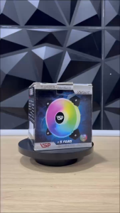 Fan Case VSP V209C RGB 12cm Pack 5 Fan (Hub + Remote)