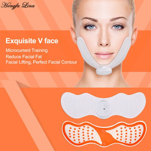 Miếng nâng cơ mặt EMS V Hình Dạng nâng cơ mặt thiết bị nâng Điện Tử mạch cơ bắp Kích Thích V làm thon mặt da mặt dụng cụ chăm sóc