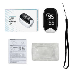Fingertip Oximeter Pulse Blood Oxygen Saturation Monitor with LCD SpO2 Oximeter Tigital Heart Rate Monito Home Health Care