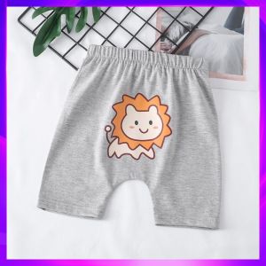 Quần Short Cotton Nguyên Chất Mùa Hè Cho Bé Trai Và Bé Gái Quần Dài Đến Giữa Bắp Chân Thoáng Khí Thoải Mái Cho Trẻ Sơ Sinh