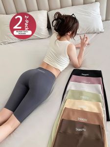 Waist Shaping Lift Butt Seamless Stretch Cycling & Yoga Leggings 5th Shorts