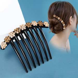 Kẹp Tóc Thời Trang Đính Đá Rhinestone Phụ Kiện Tóc Cài Đầu Nữ Kẹp Tóc Cài Đầu Sang Trọng Phụ Kiện Tóc Hợp Kim Trang Trí