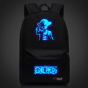 Anime One Piece Luffy Backpack for School Waterproof Packbag Napsack Schoolbag Large Capacity Luffy School Bag