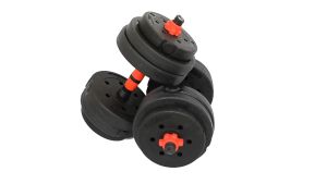 ดัมเบล การยกระเงิน 10-40KG รุ่น D1-D5 กิโล ชุดดัมเบลพร้อมบาร์เบล ออกกำลังกาย Adjustable Dumbbell and Barbell Set ดัมเบลปรับน้ำหนัก