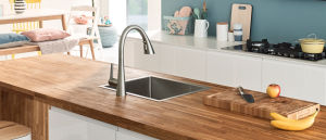 GROHE Zedra Single-Lever Sink Mixer GROHE Pull-Out Spray 3 Spray Types Pause Button excited Zero porary 32294002