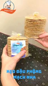 13 MIẾNG KẸO ĐẬU PHỘNG MẠCH NHA MÈ TRẮNG