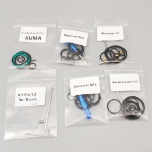 1Bag Silicone O-Ring Gasket Seal Washer Parts for Moka KUMA Diplomat Berserker Mini V3 Precision Equipment Replacement Parts