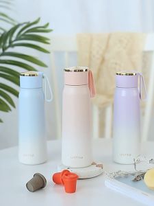 380ml Thermal Flask make with 316 Stainless Steel Interior keep Water Warm or Cold for long time Handy Size for handbag