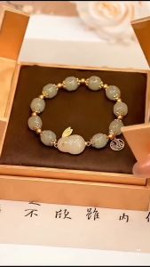 DAIMEISHU Trung Quốc-Phong Cách Ngọc Thỏ Vòng Đeo Tay Cho Phụ Nữ giá trị cao Sinh Viên chuỗi đeo tay kiểu cũ Món Quà Sinh Nhật