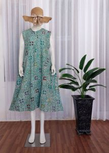daster print kain Rayon adem dan nyaman LD 120 panjang 115 daster murah awet