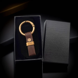 Luee | พวงกุญแจรถหนังแท้ สไตล์เรโทร ไฮเอนด์