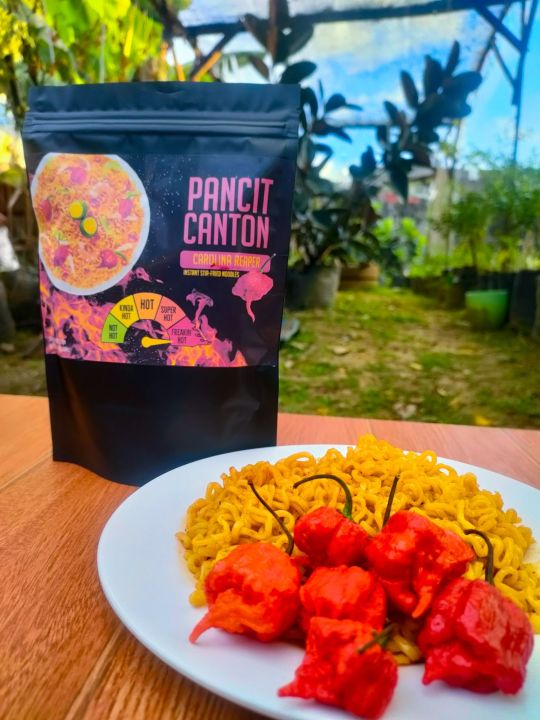 Carolina Reaper Pancit Canton World's Hottest Instant Noodles Extremely